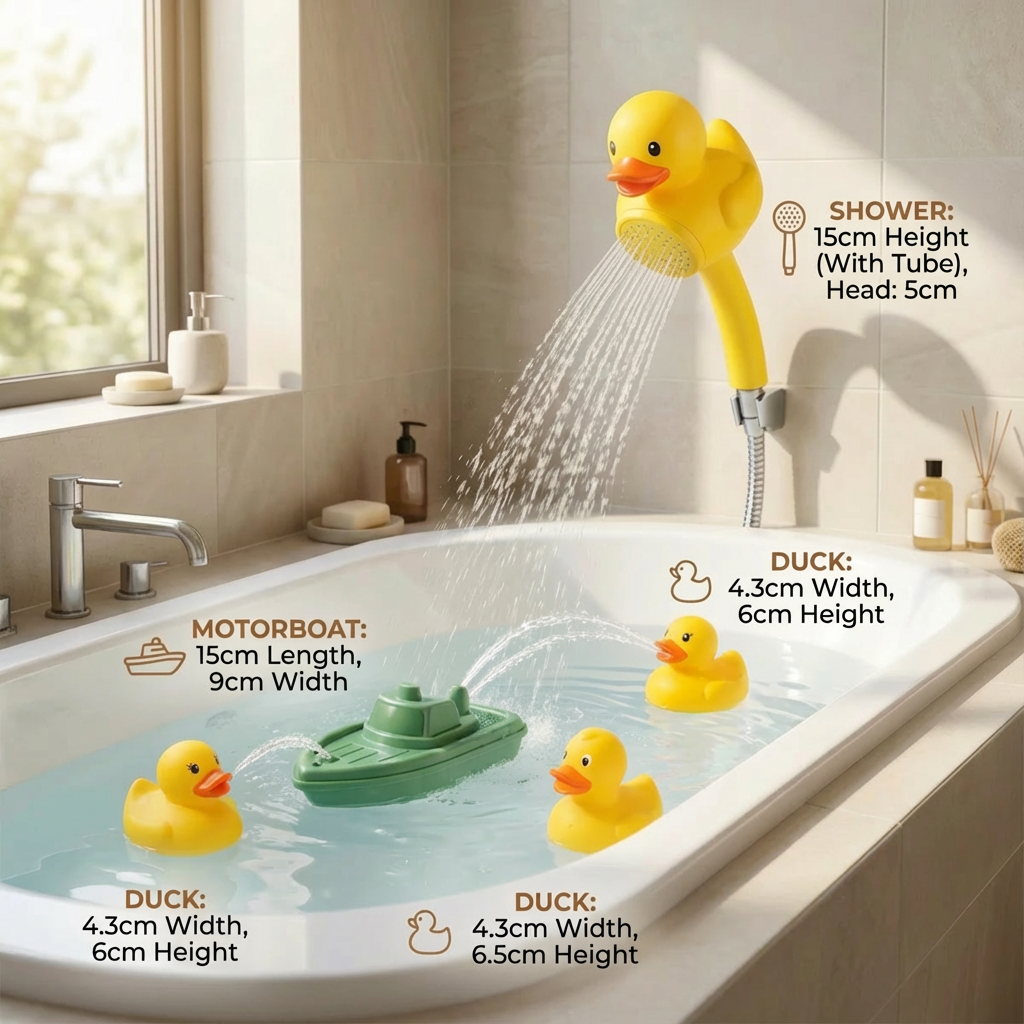 Sprinkling Bath Ducks