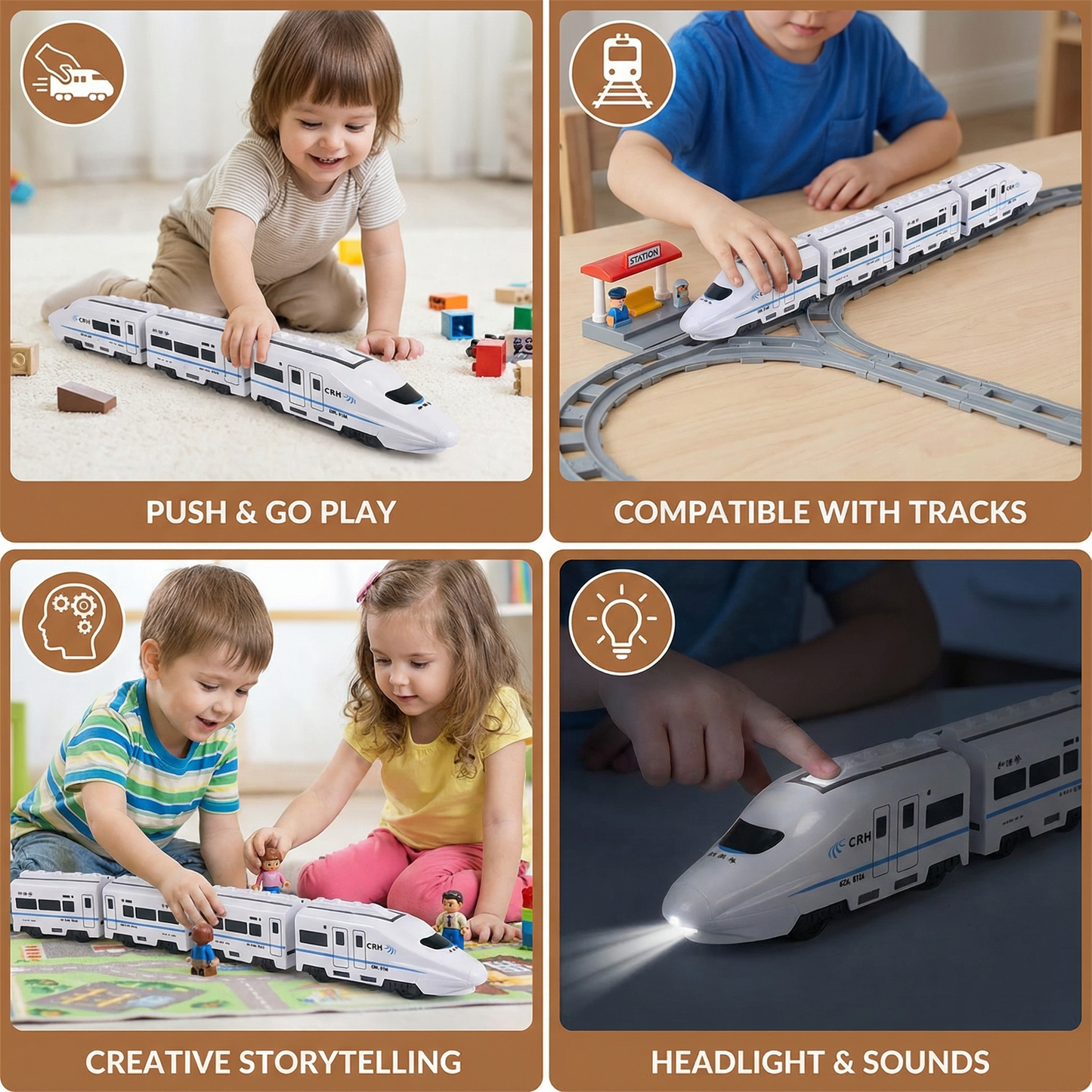 Smart Chain Train Toy