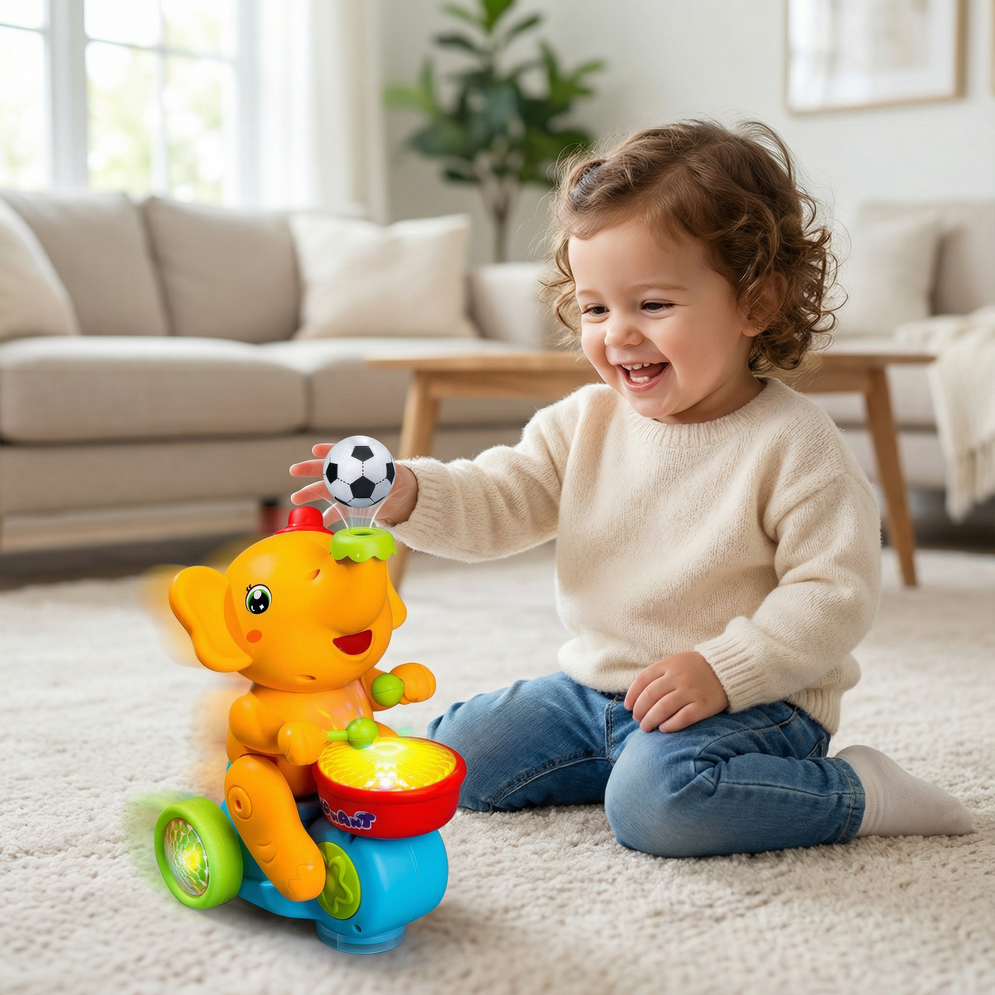 Elephant Airball Toy