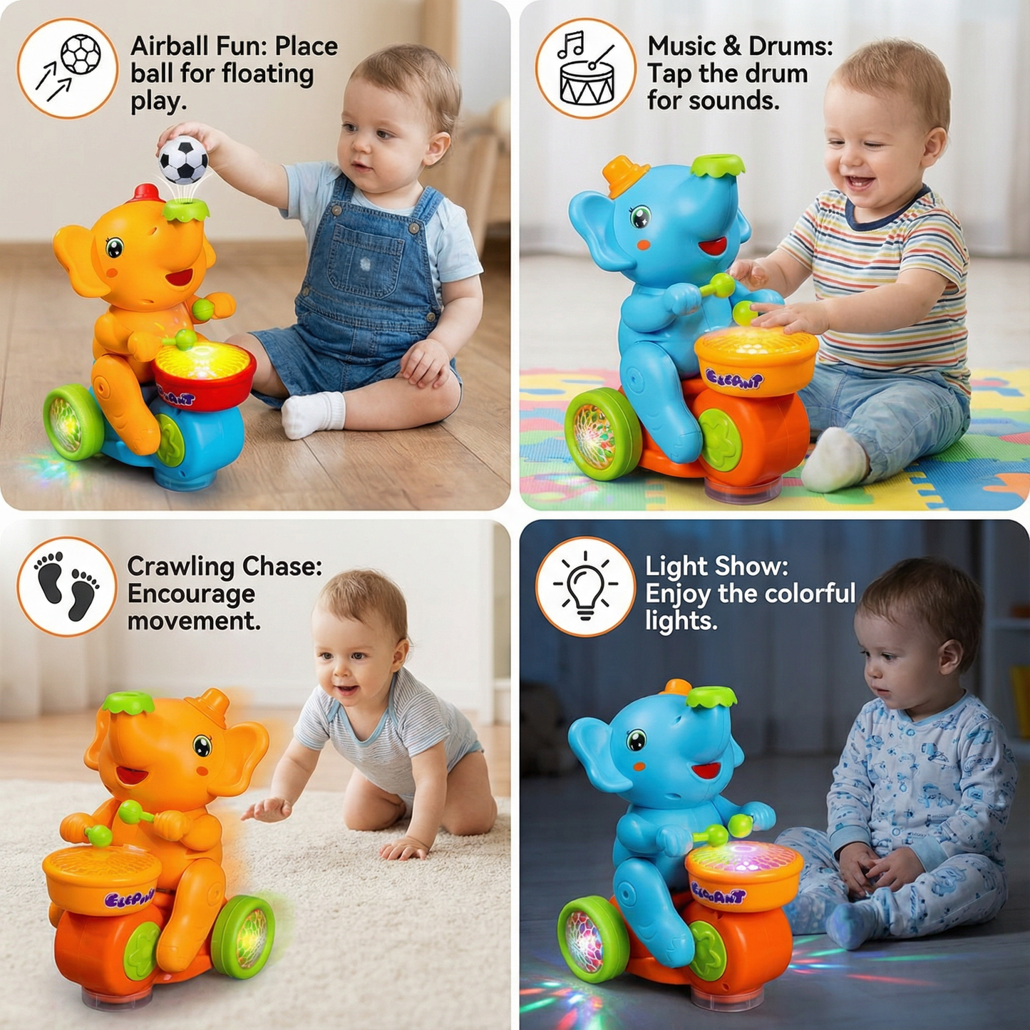 Elephant Airball Toy