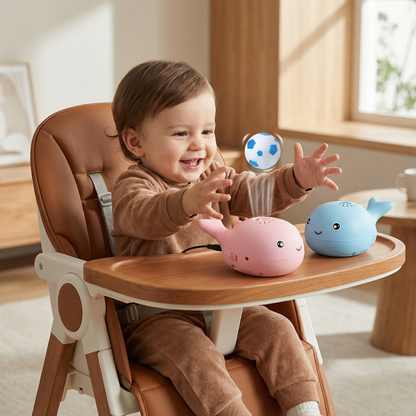 Whale Toy with Floating Ball