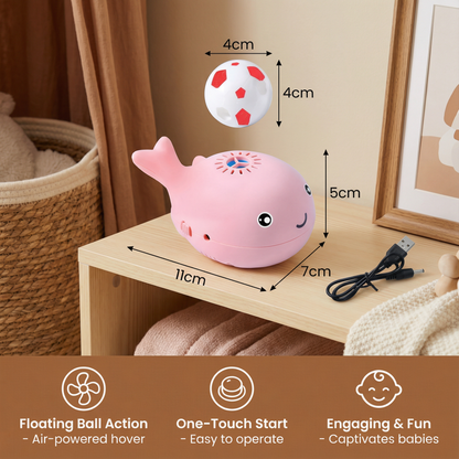 Whale Toy with Floating Ball