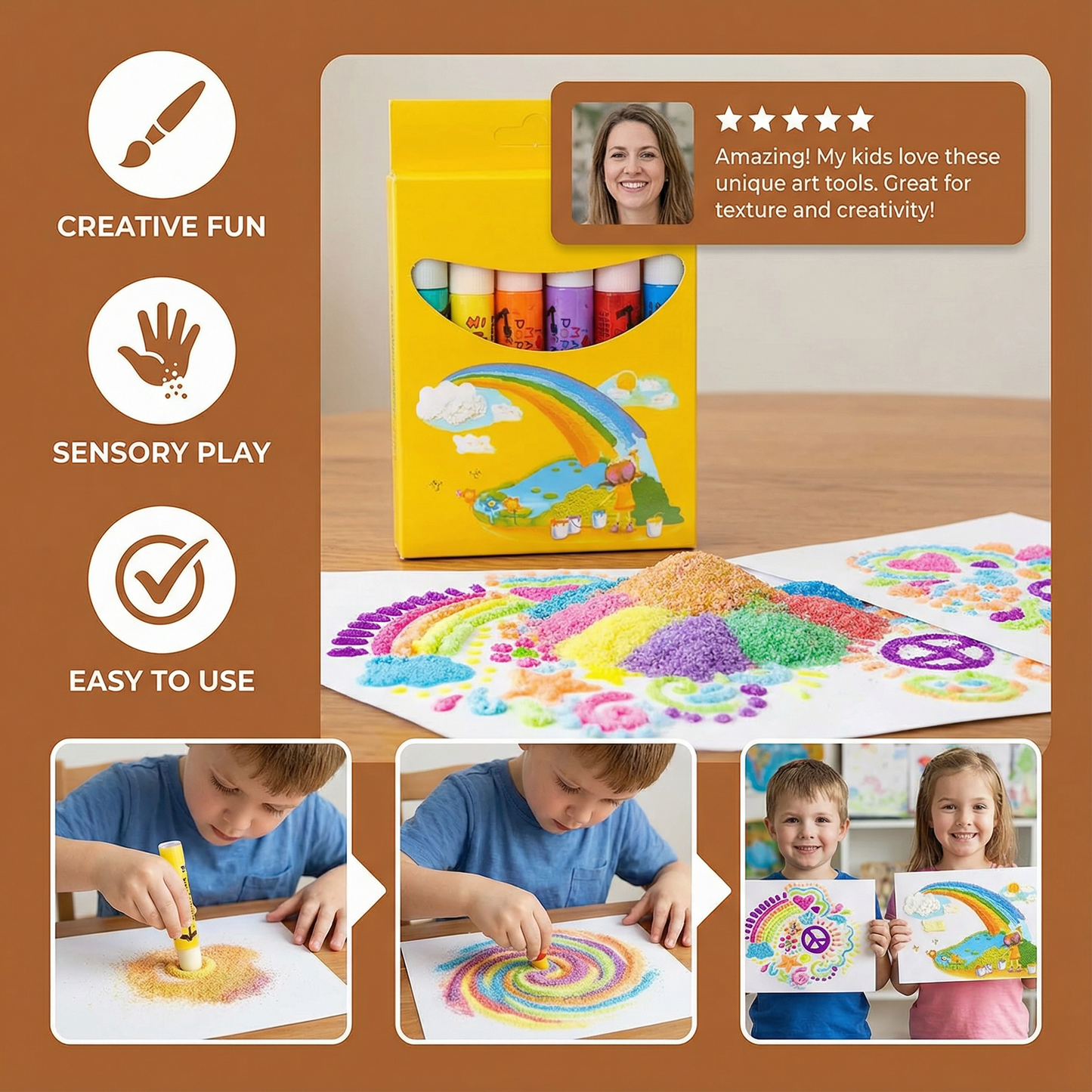 Magical Popcorn Grinding Sticks