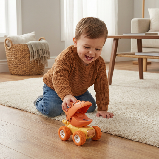 Push & Drive Dino Monstertrucks