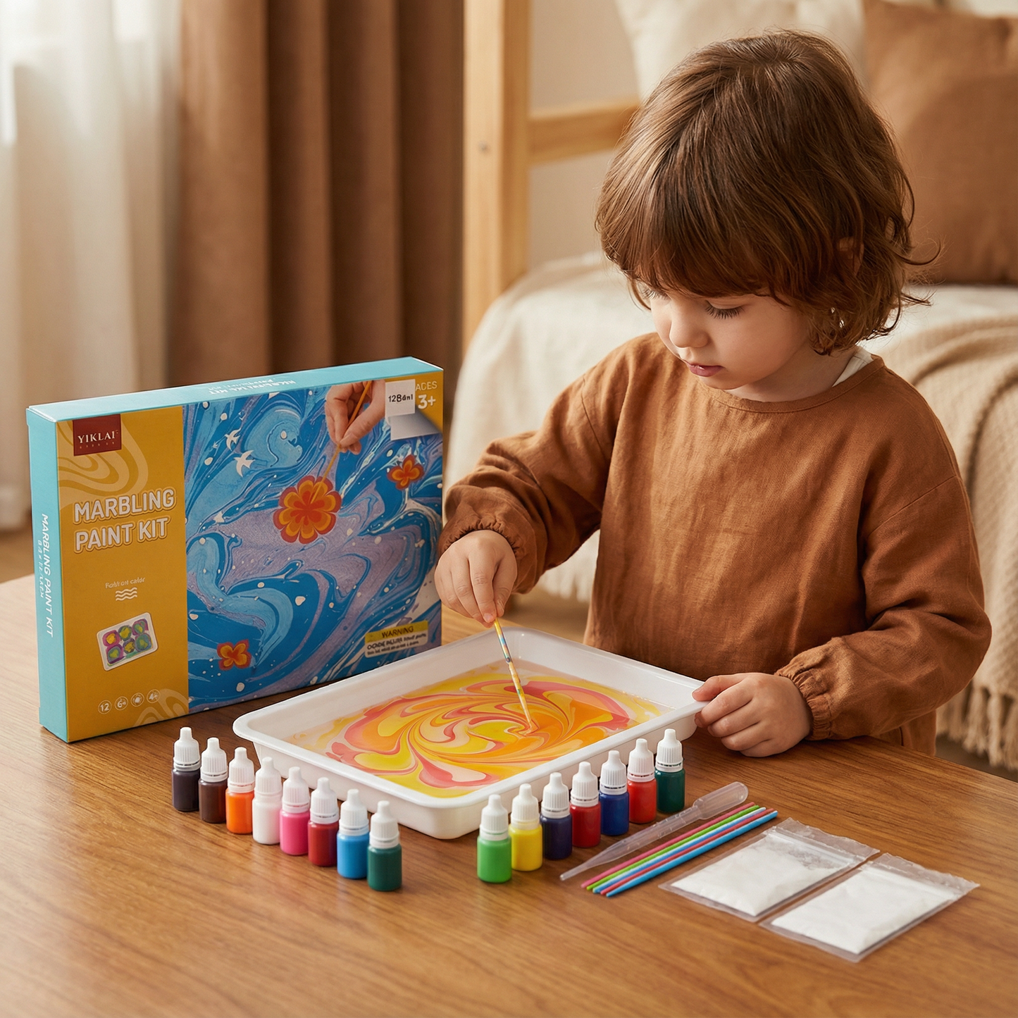 Creative Marble Watercolor Play Set