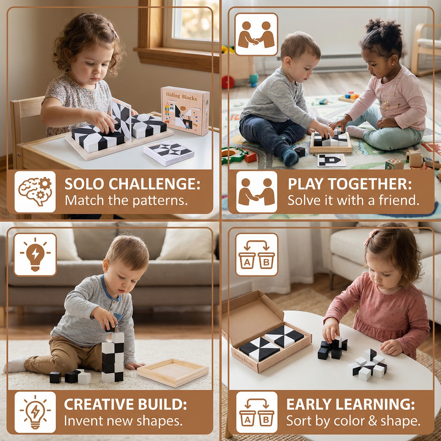Dual Color Logic Puzzle Game in Pocket Size