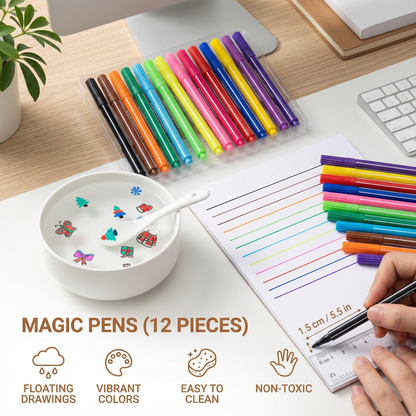 Magic Pens for Floating Drawings (12 Pieces)