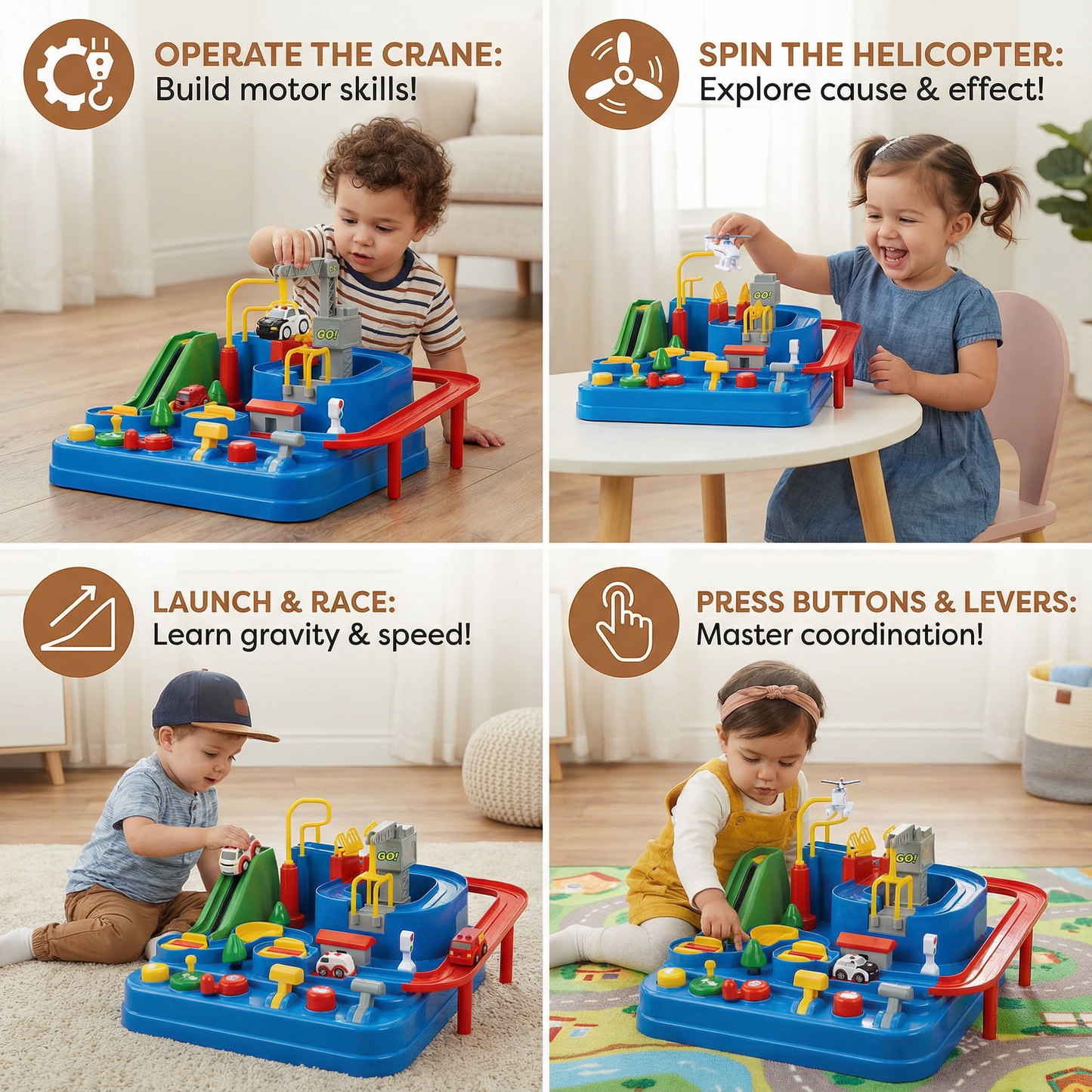 Educational Vehicle Skill Game for Children