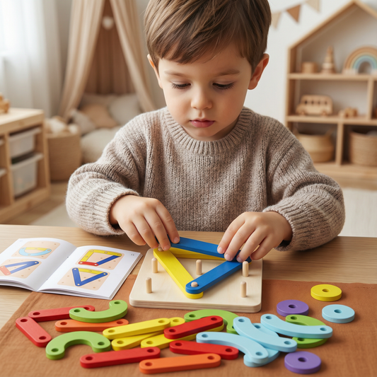 Creative Learning Board for Letters, Numbers and Shapes
