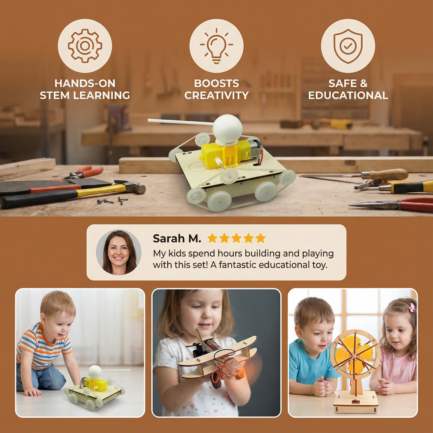 Creative Building Set Science Toy – Learning Made Fun!