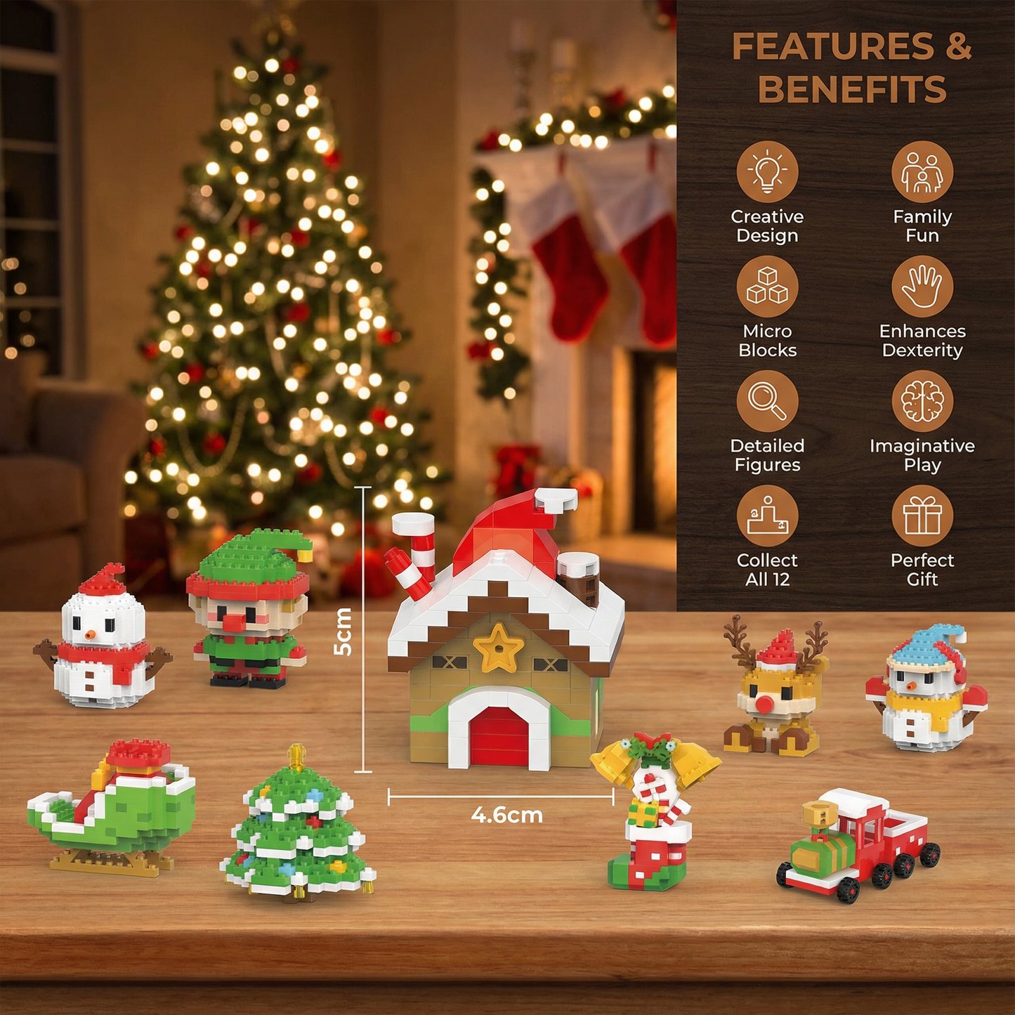 Creative Building Block Christmas Figures – Fun for the Whole Family