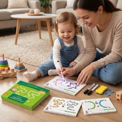 MagicLines - Magical Tracing Workbook Set