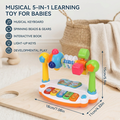 Musical 5-in-1 Learning Toy for Babies