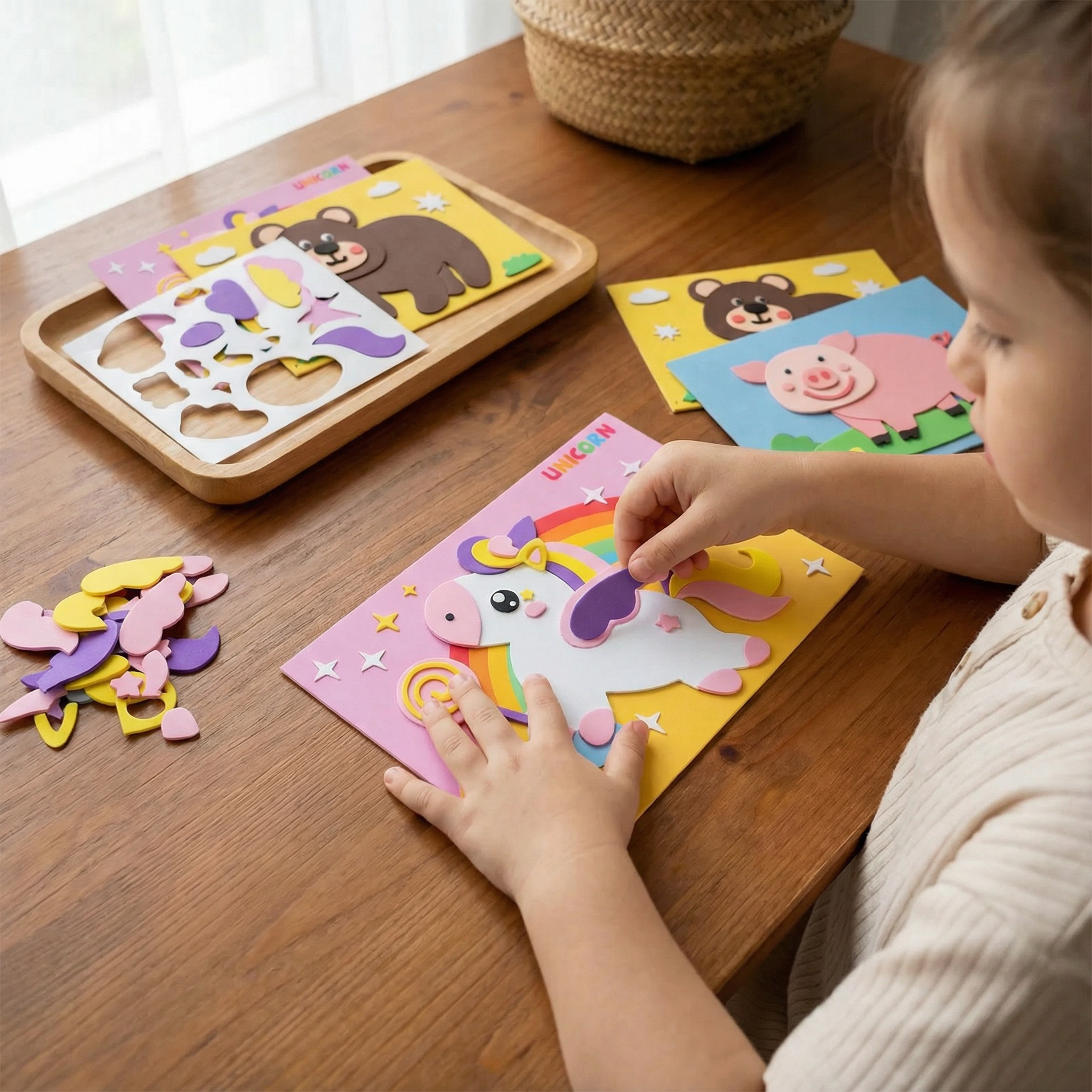 Creative Sticker Craft Set for Kids – Kids Australia