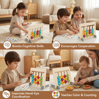 Montessori Wooden Color Matching Game