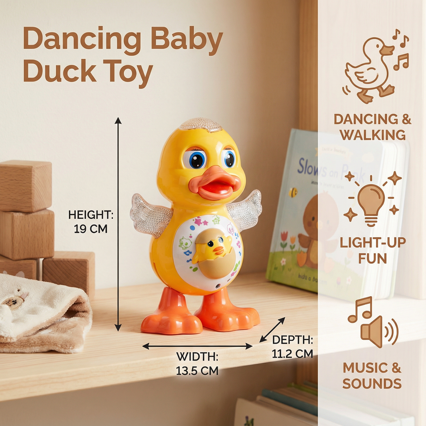 Dancing Baby Duck Toy