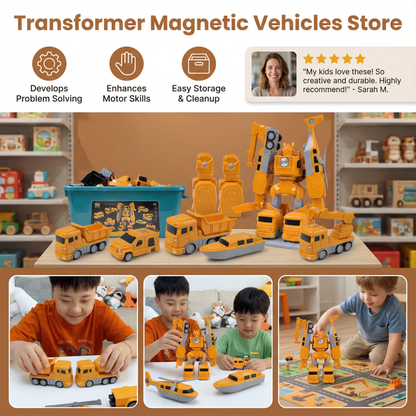 Transformer Magnetic Vehicles