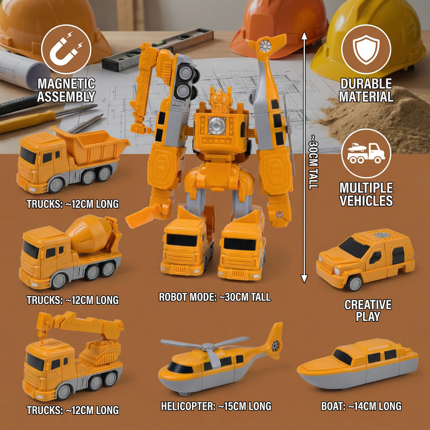 Transformer Magnetic Vehicles