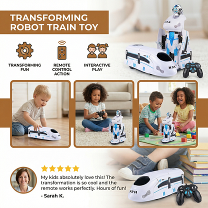 Transforming Robot Train Toy
