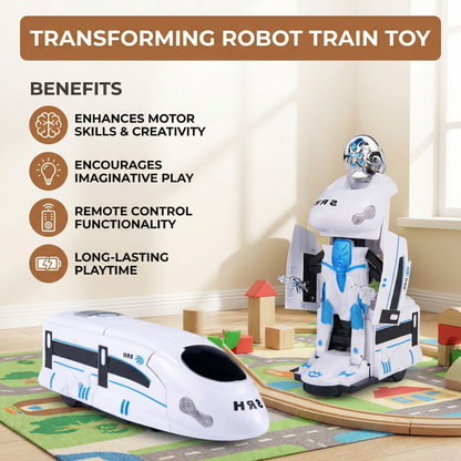 Transforming Robot Train Toy