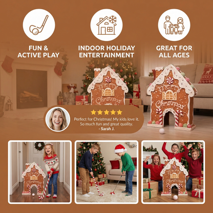 Gingerbread Golf Christmas Toy