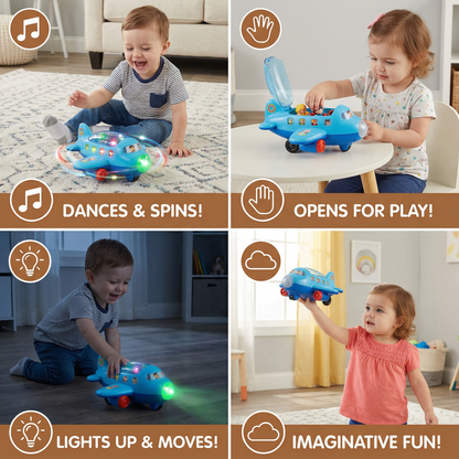 Funny & Dancing Airplane Toy