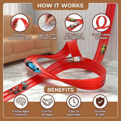 Flexible Racing Track Set