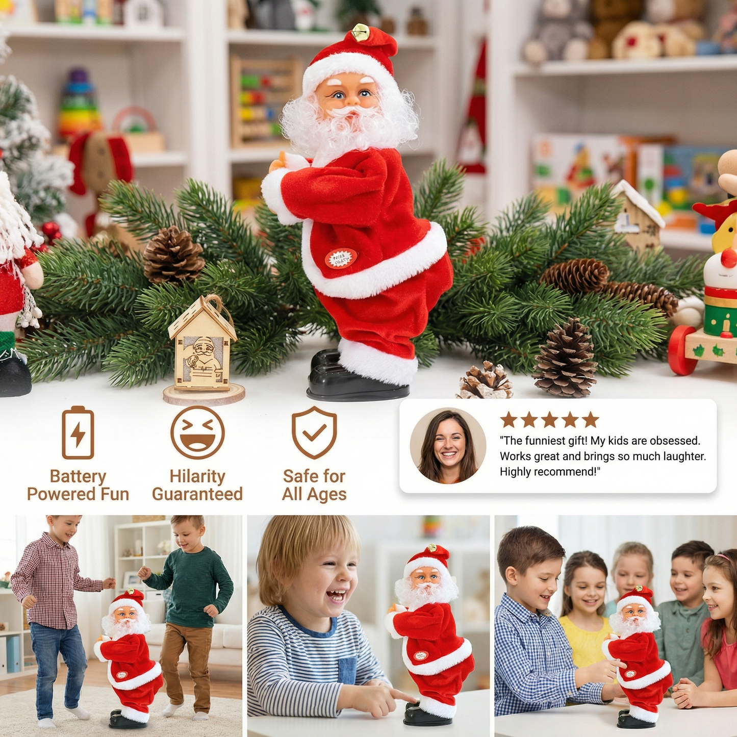 Twerking Santa Claus Kids Toy