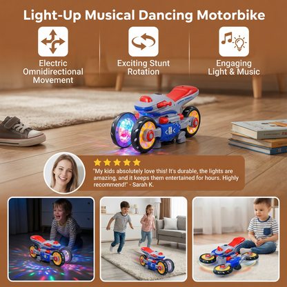 Light-Up Musical Dancing Motorbike