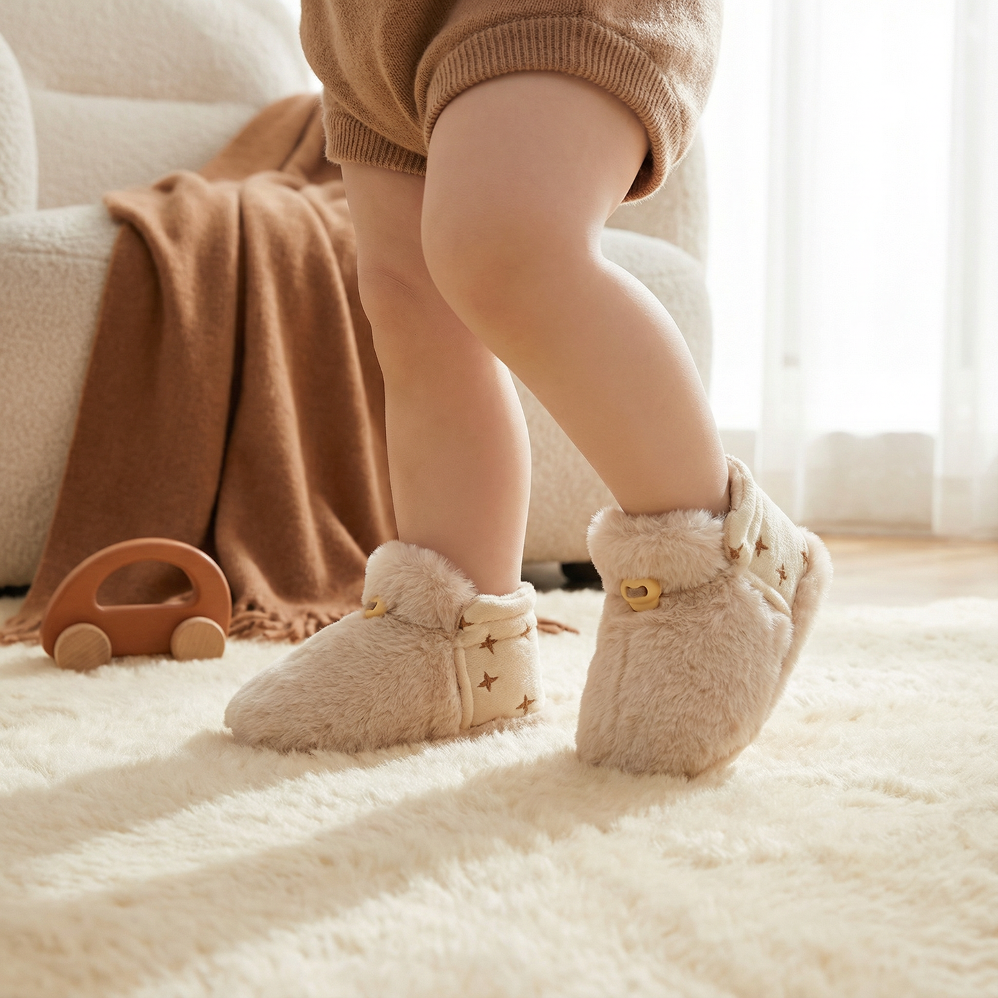 Fluffy Sock Shoes