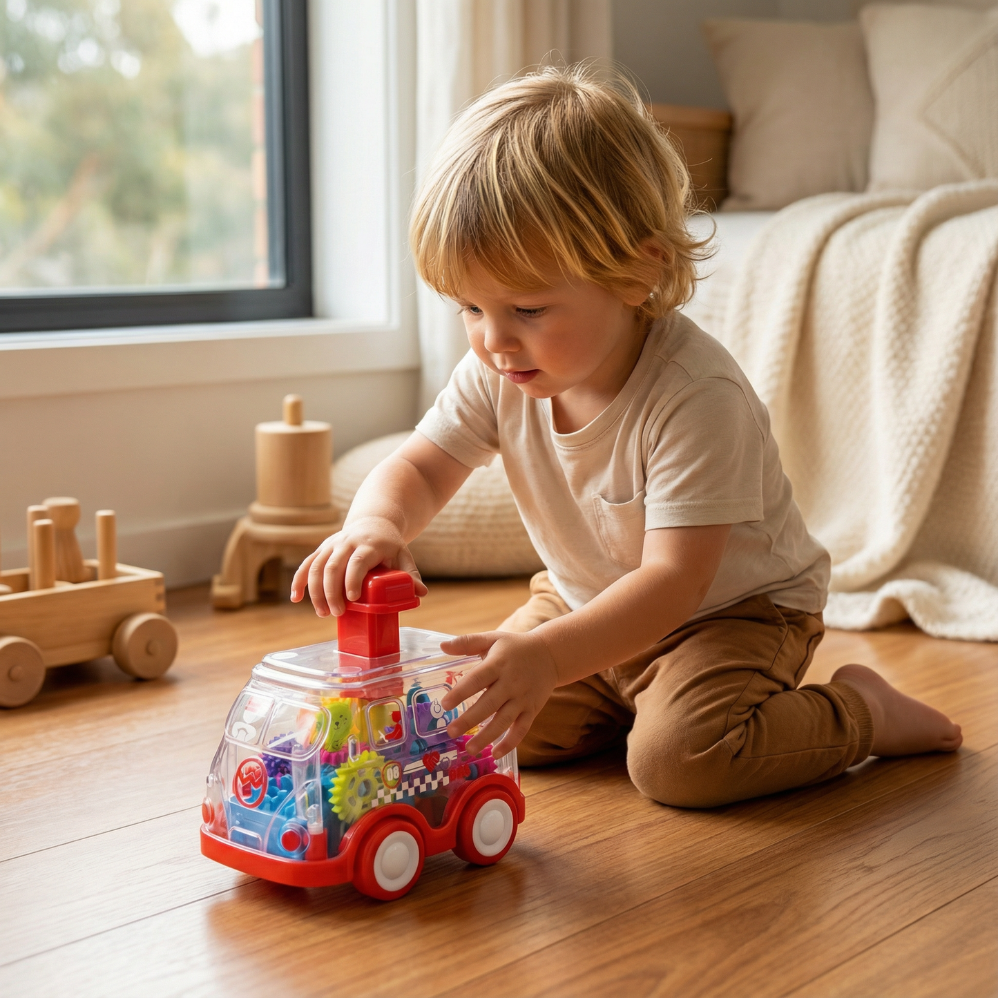 Press & Go – Gear Wheel Cars