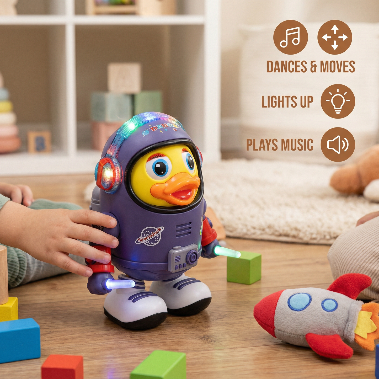 Dancing Astronaut Duck