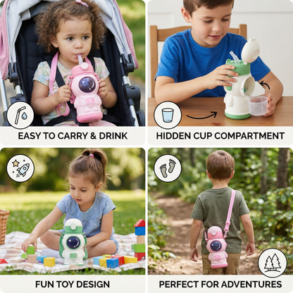 Astronaut Water Bottle for Kids