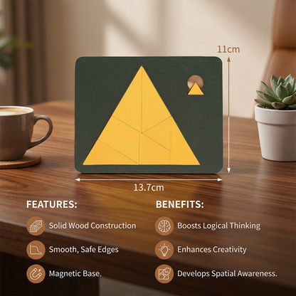 Wooden Tangram Puzzle Game
