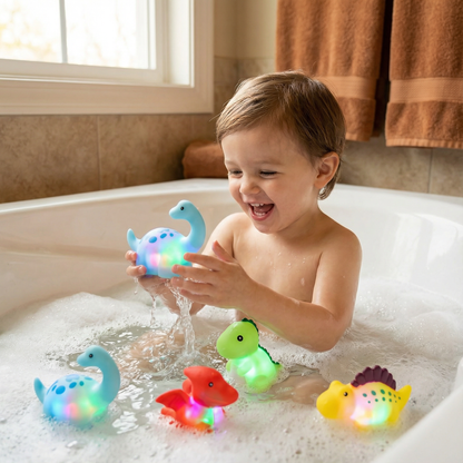 Light Up Dinosaurier Bath Toy