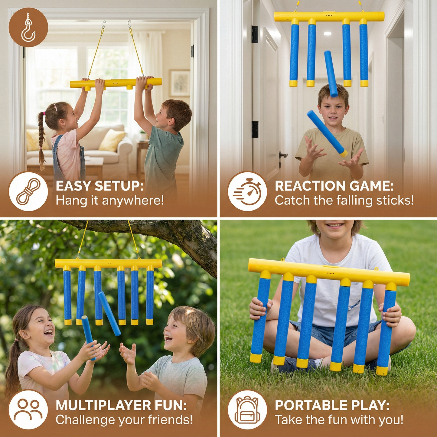 Falling Sticks – Kids Reaction Game