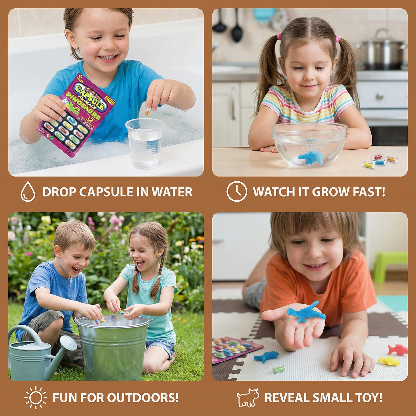 Magical Water Animal Growth Capsules