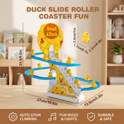 Duck Slide Roller Coaster Fun