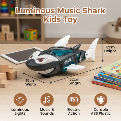 Luminous Music Shark Kids Toy