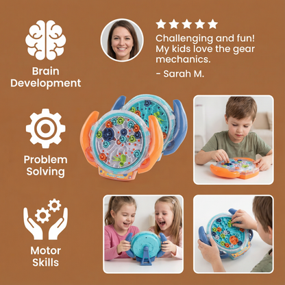3D Ball Maze Wheel – Skill and Learning Game