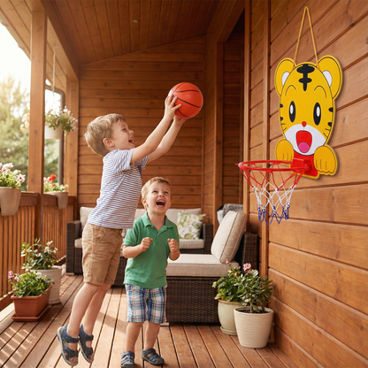 Cute Animal Basketball Set for Kids