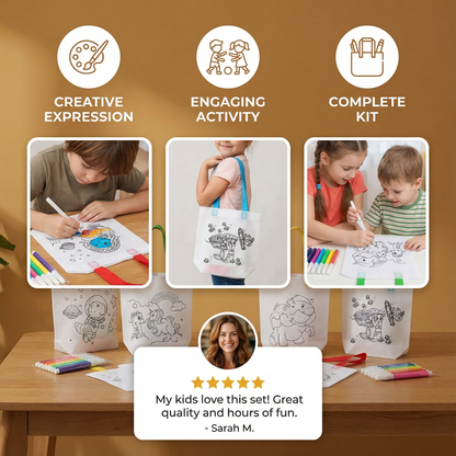 DIY Painting Bag Set with Pens