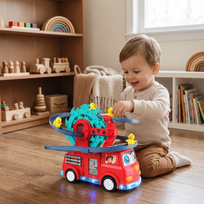 Firefighter Duck Slide Car