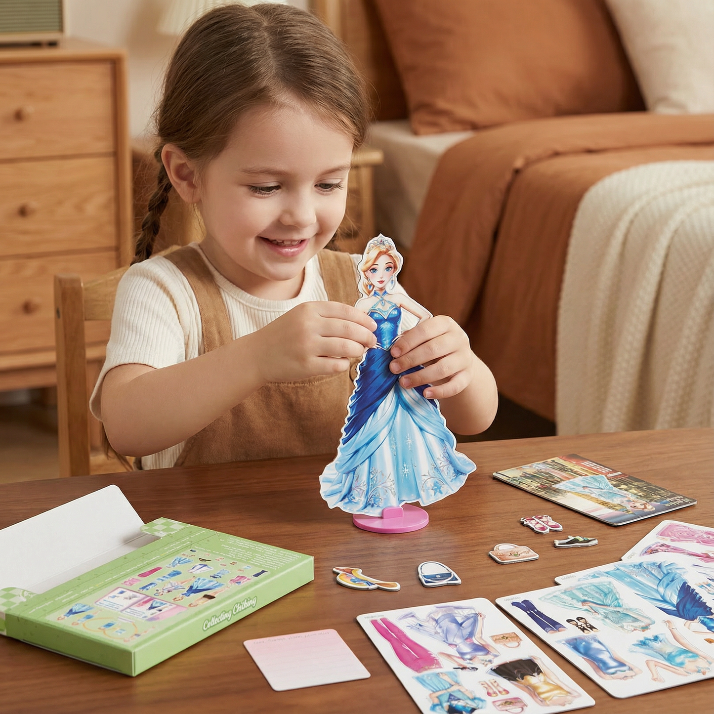 Magnetic Fashion Play Set for Children