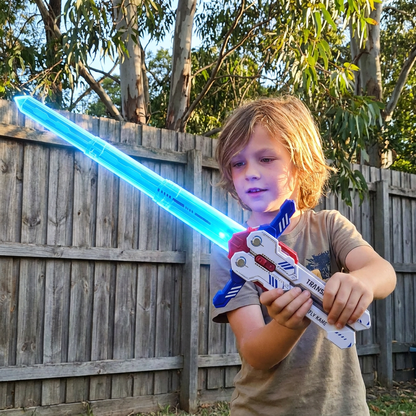 Glowing Telescopic Butterfly Sword Toy
