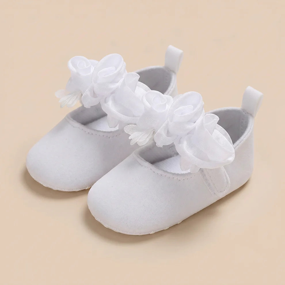 Rose Flower Mary Jane Shoes